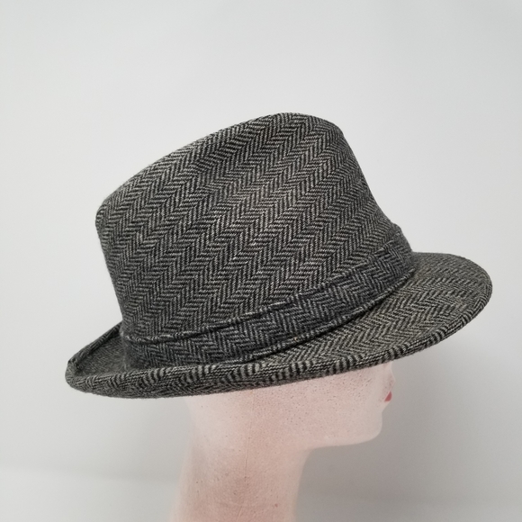 Vintage Dobbs Fifth Ave New York Wool Tweed Fedora - Picture 5 of 8